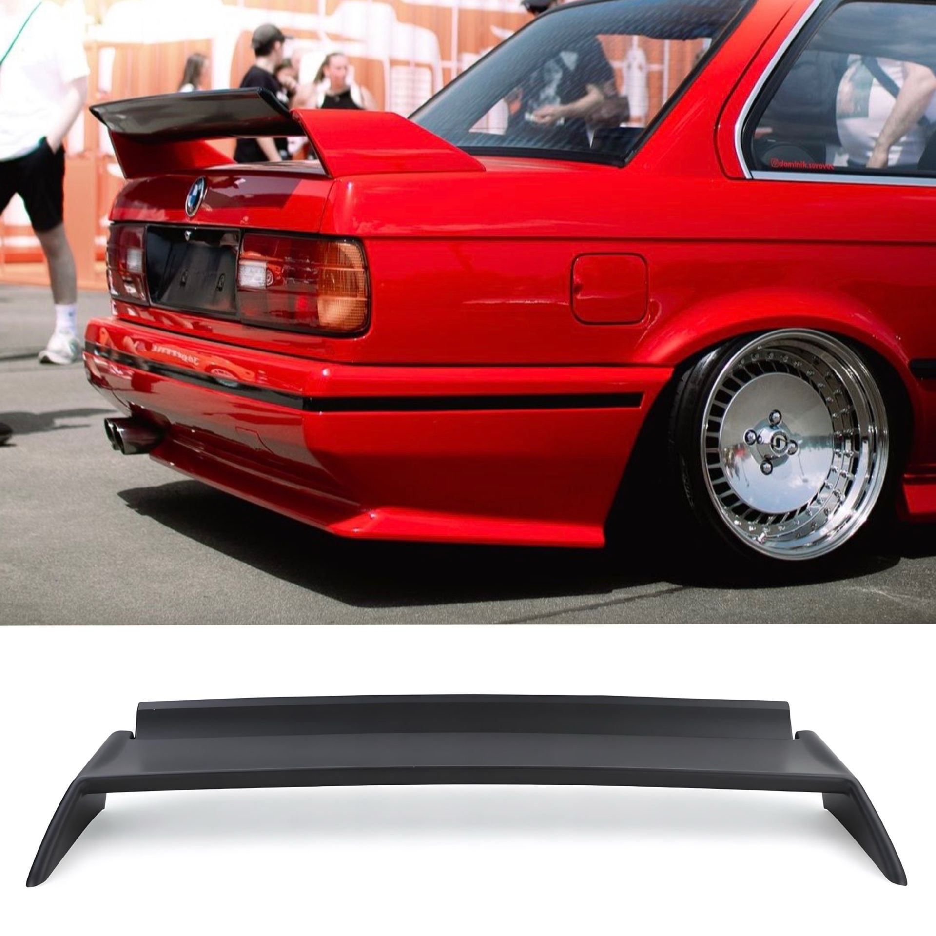 BMW E30 M3 DTM Style Rear Trunk Spoiler