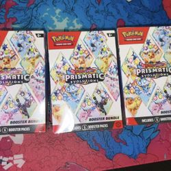 Prismatic Evolution Booster Bundle