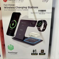 3 in 1 Wireless Charging Station