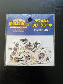 My Hero Academia Chibi flake stickers