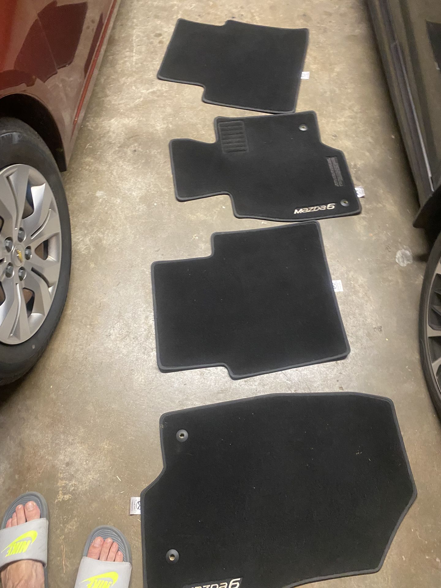 2017Mazda 6 Original Floor Mats. In Excellent  Shape Only Stayed In Car About A Month And I Replaced Them