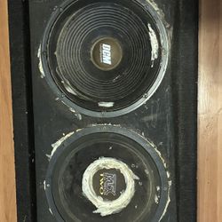 2 12 Inch Subs And Box