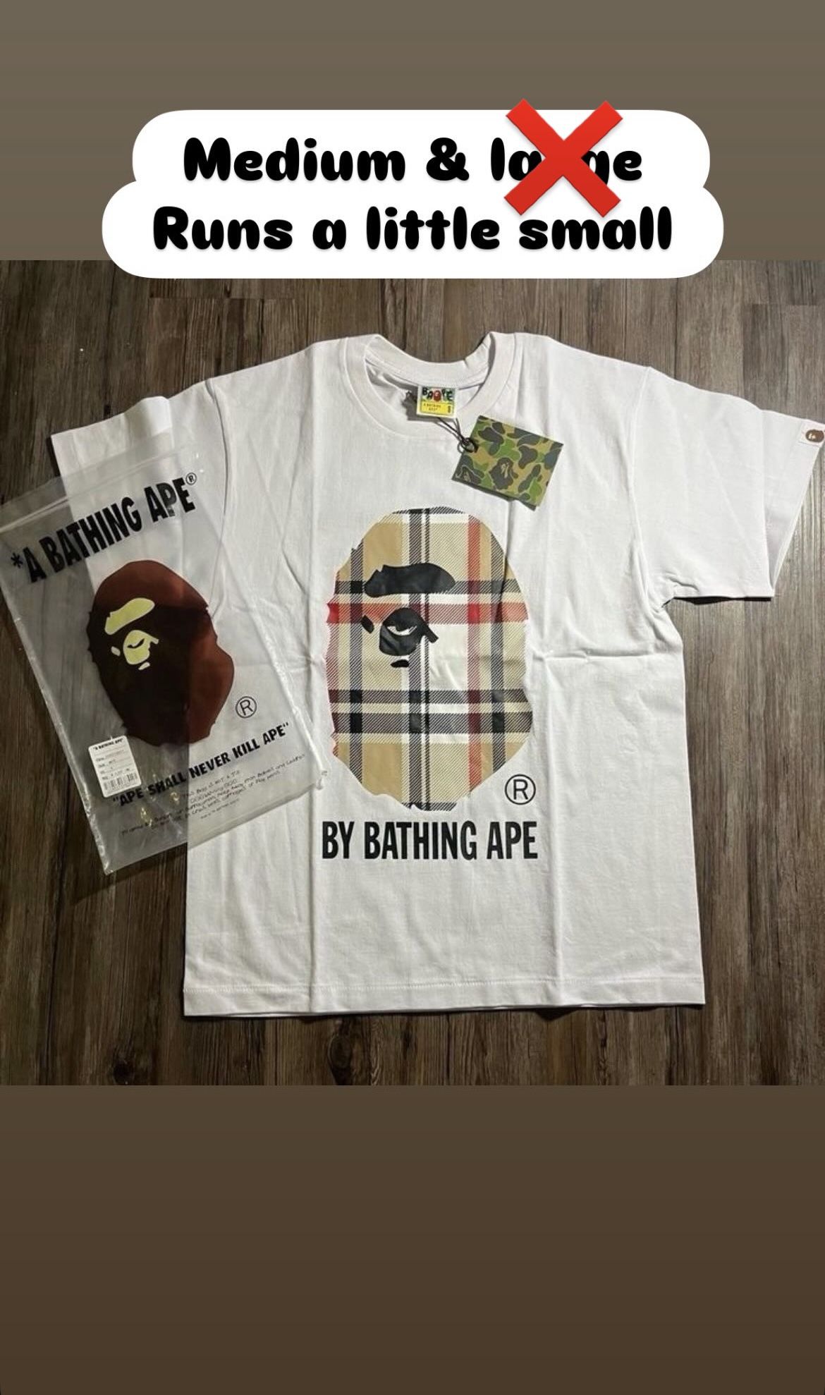 Burberry Bape Shirt