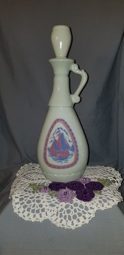 Vintage liquor bottle. Empty.