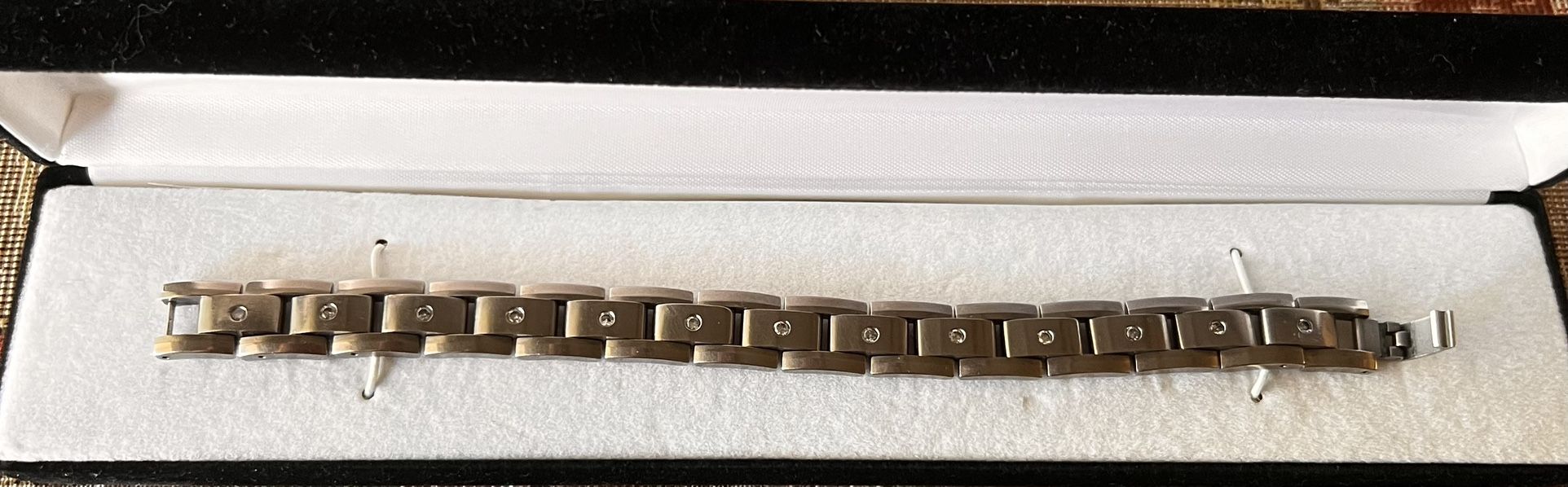 Men’s Bracelet With Diamonds