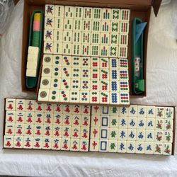 Mah Jong Set Tiles Only-New In Case