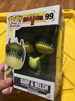 Funko Pop! Movies How to Train Your Dragon 2 Barf & Belch #99