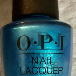 New OPI Nail Polish Lacquer  #8225 Teal The Cows Come Home