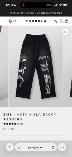 Young La attack on titan sweats L NEED GONE ASAPM