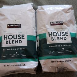 2 Bags Of Whole Bean Coffee. $10 Total.Expires Soon
