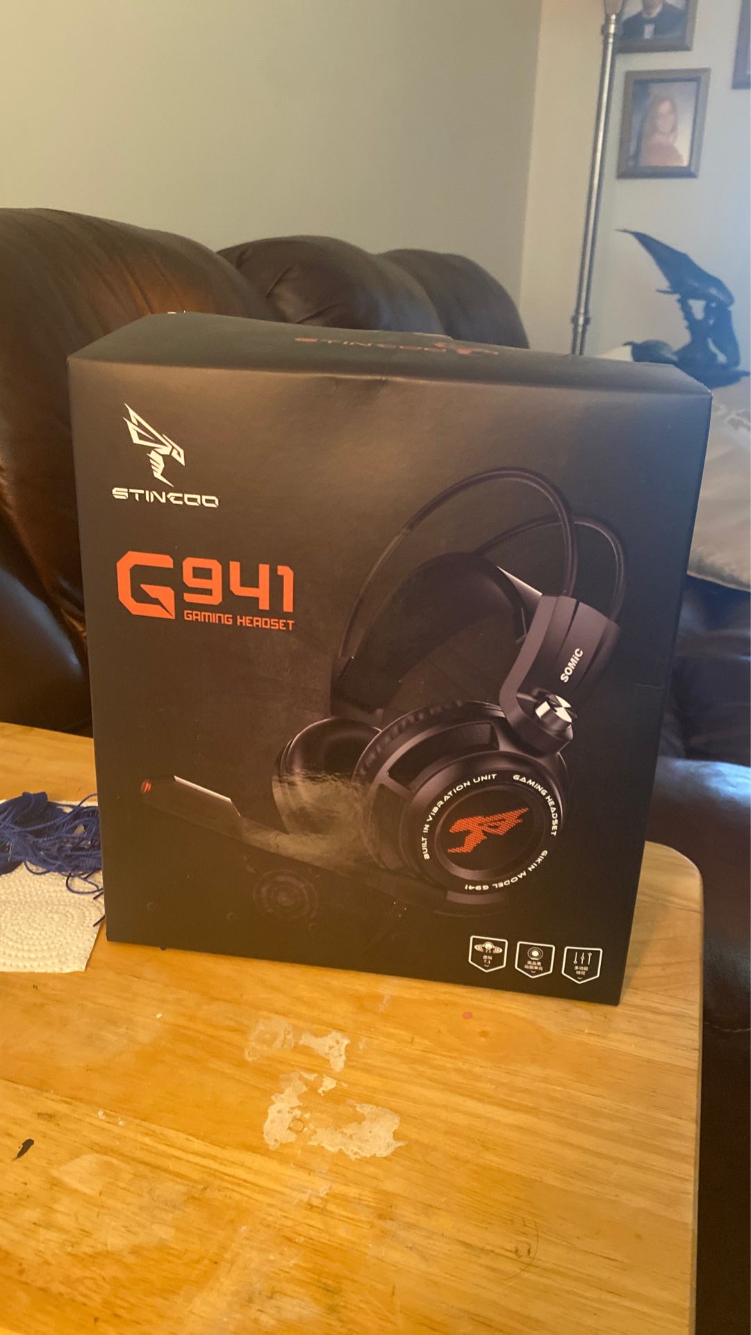 Stincoo sonic G941 gaming headset Vibrating