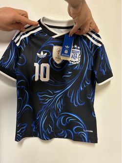ARGENTINA 26 AWAY MESSI KIDS JERSEY