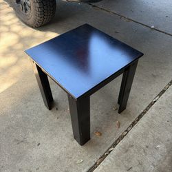 Dark Brown/Black Small Table