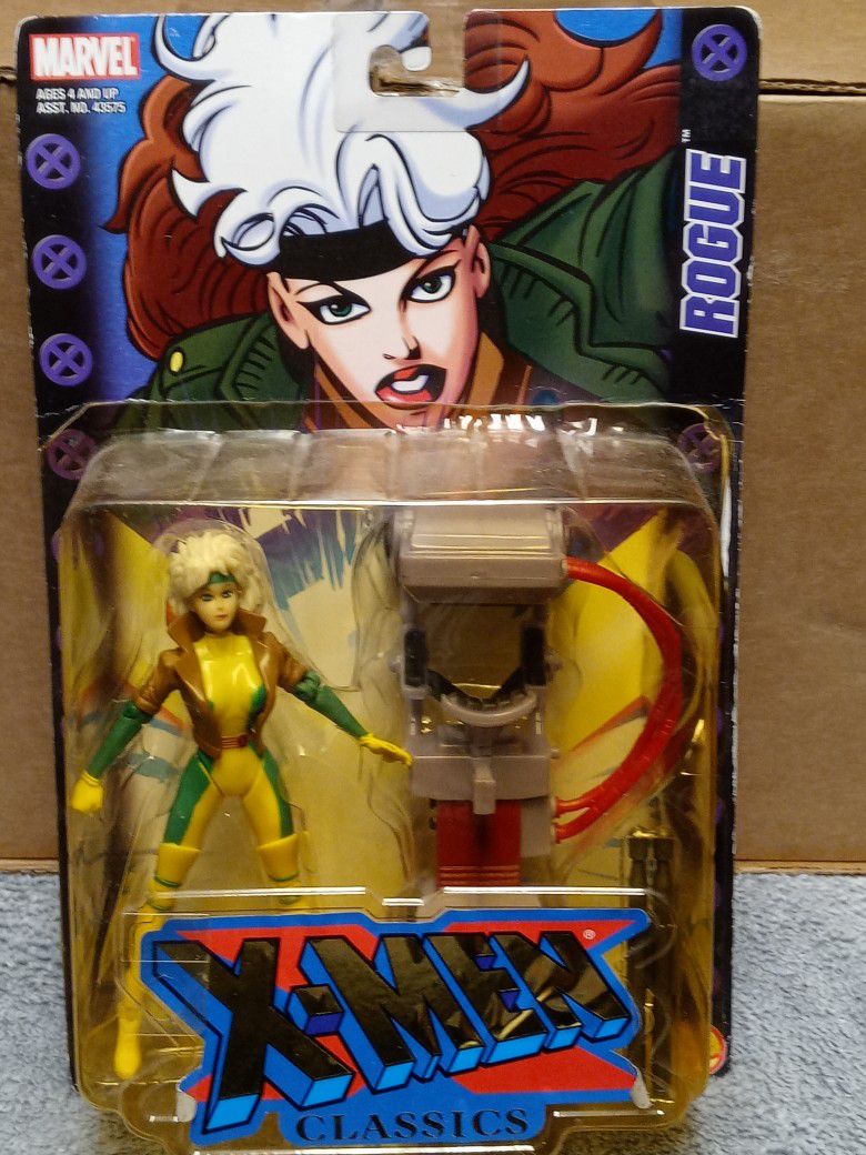 2002 X-Men Classics ROGUE action Figure Toy Biz New