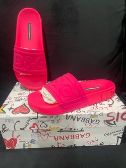 Dolce & Gabbana D&G Slide Sandals