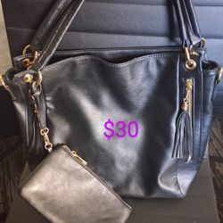  BLACK ISABELLE WOMENS HANDBAG / PURSE/SHOULDER BAG