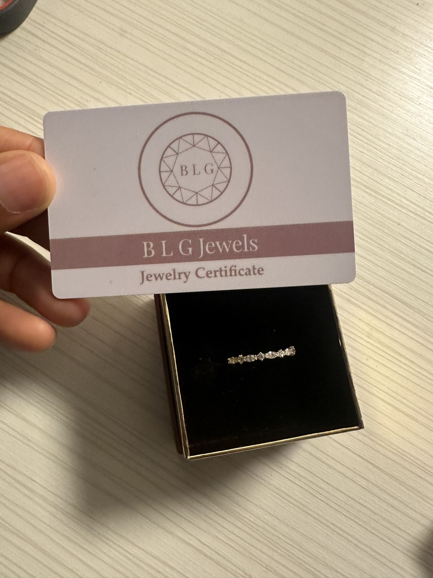 Moissanite Wedding Band Size 9