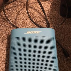 BOSE SOUNDLINK COLOR II 2  aquatic blue Bluetooth Portable Speaker Body only 