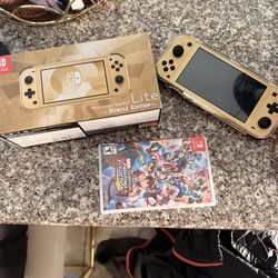 Nintendo switch lite zelda edition