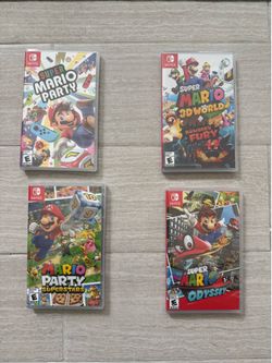 BrandNew Nintendo Switch games Mario