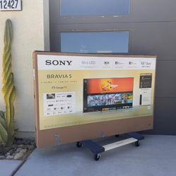 65” Sony smart 4k mini led Bravia 5 Tv 