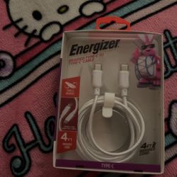 energizer type-c cable. 