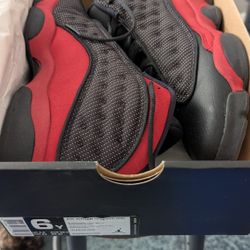 Jordan Retro 13 Bred Size 6