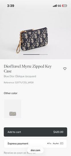 Christian Dior myrte card wallet