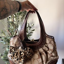 Vintage Coach Signature Ergo Bag