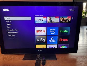 52” Sony Bravia KDL-46NX800 LCD Digital Color Smart TV.  Works Perfectly.