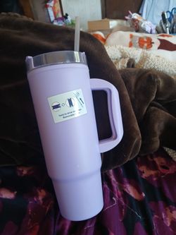 Purple tumbler new. Never used