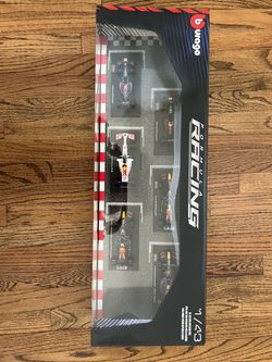 Burago Red Bull Racing F1 Formula 1, Set Of 6, 1/43 scale. Costco Limited Edition.