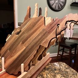 WV Shaped Charcuterie Boards 