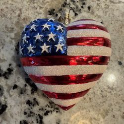 Christopher Radko Americas Heart  911 Ornament 