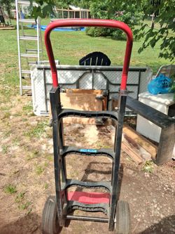 Heavy duty hand truck dolly