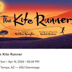 The Kite Runner At ASU Gammage