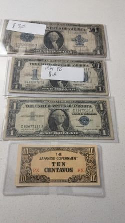 Currency for sale