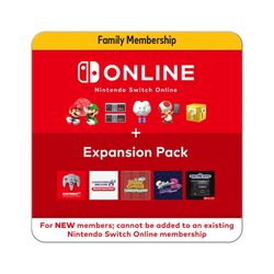 Nintendo Switch Online + Expansion, Family Member Slot