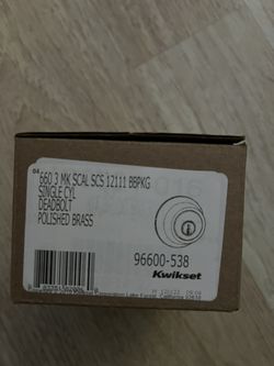Kwikset Lock