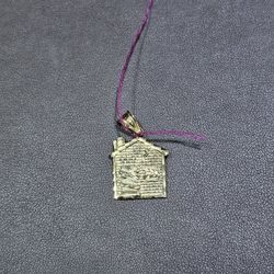 10kt YG Small Trap House Pendant. (C-1) ASK FOR RYAN. #(contact info removed)28