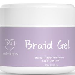 Tender Tangles Braid Gel 8.8 Fl oz.