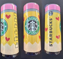 Starbucks Teacher Cups