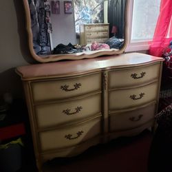 Late 1950s French Provincial dresser set