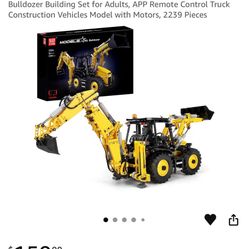 LEGO controllable Excavator and Bulldozer 2 in 1
