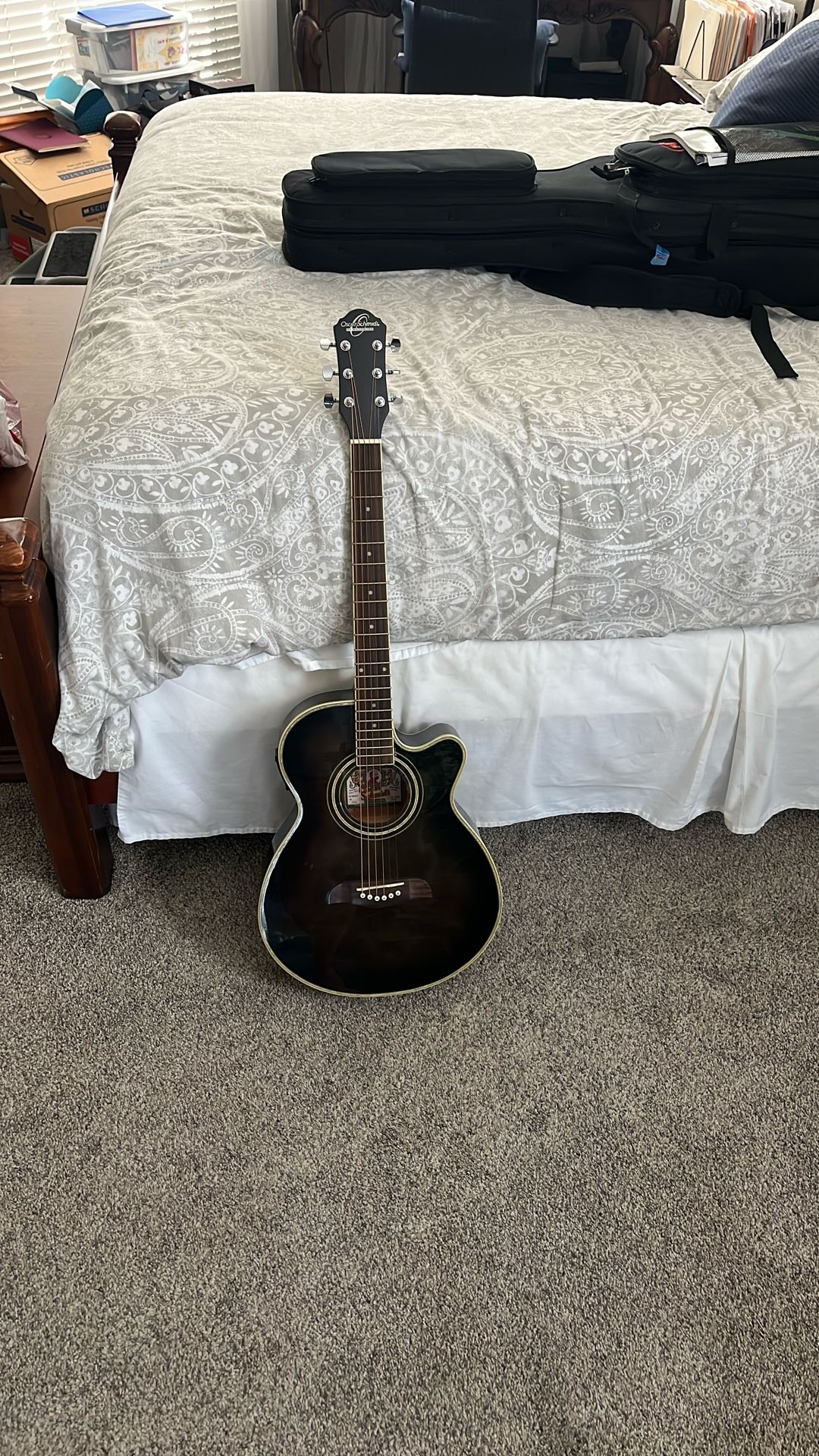 Oscar Schmidt Acoustic Electric Guitar