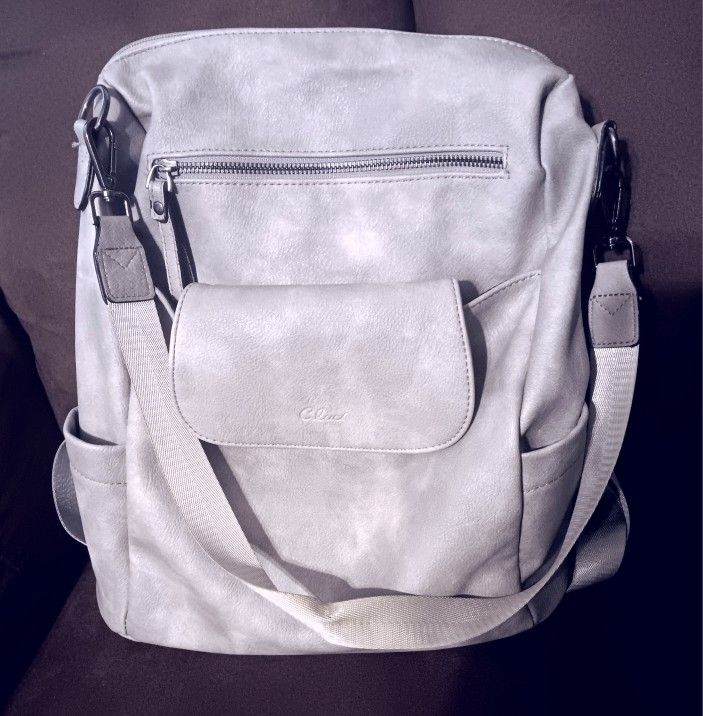 CLUCÌ Women's Backpack Purse - Gray
