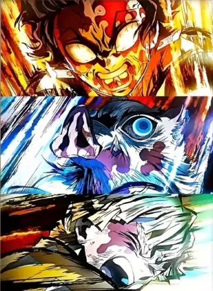 Demon Slayer Anime Canvas Poster