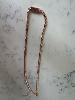 Rose Gold Cuban