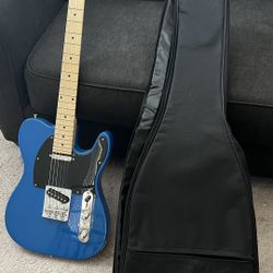 Blue Indio Telecaster w/ bag