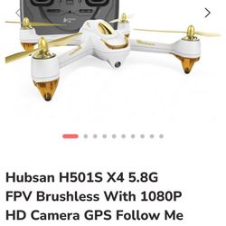 Hubsan H501S X4 5.8G FPV Brushless With 1080P HD Camera GPS Follow Me Altitude Hold Mode RTH LCD RC Drone Quadcopter RTF